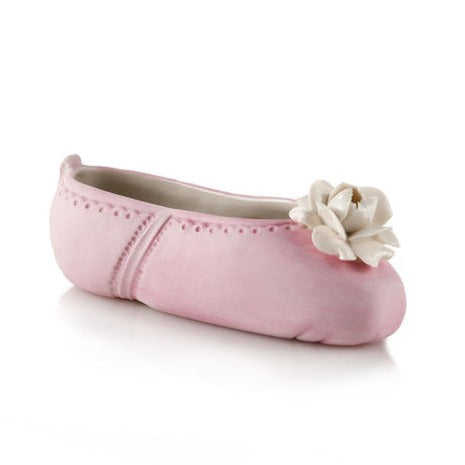 Ballet Shoe - 12 Cm - Pink & White