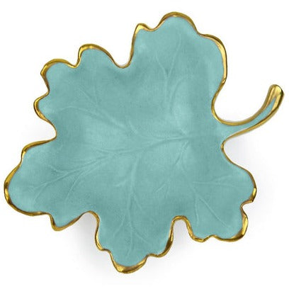 Medium Autumn Turquoise Fig Leaf