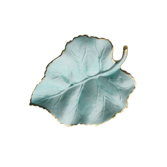 Autumn Aquamarine Mulberry Leaf