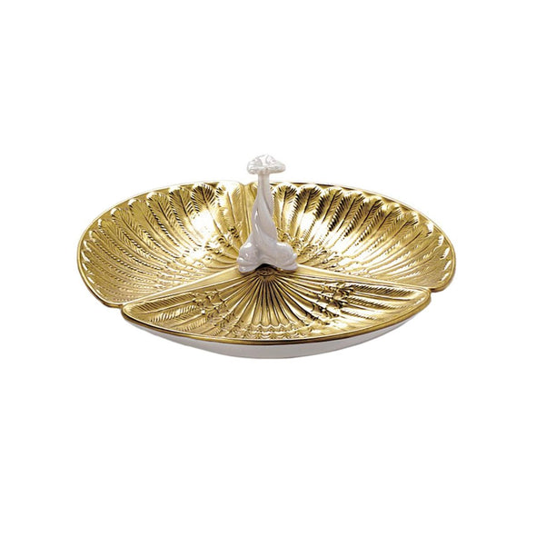 Shell Gold Appetizer Dish