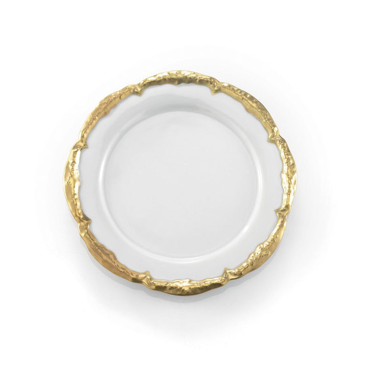 Dining Set - Empire - White & Gold