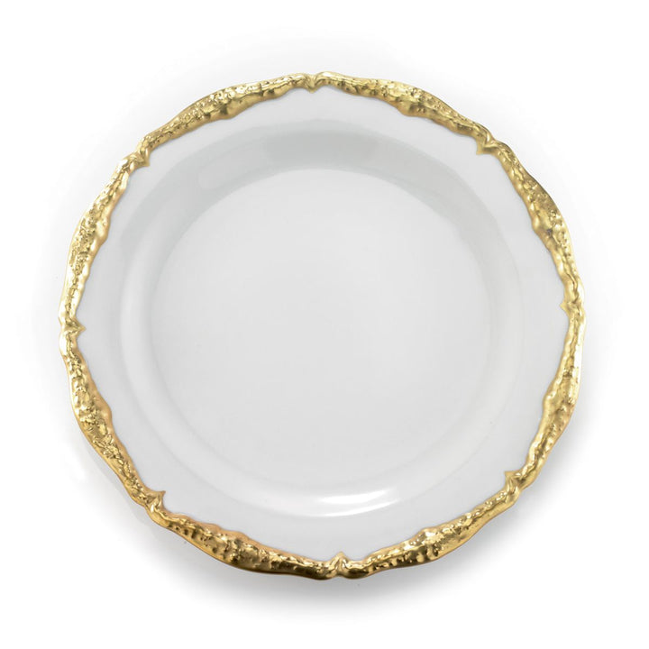 Dining Set - Empire - White & Gold