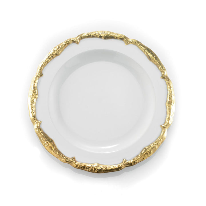 Dining Set - Empire - White & Gold