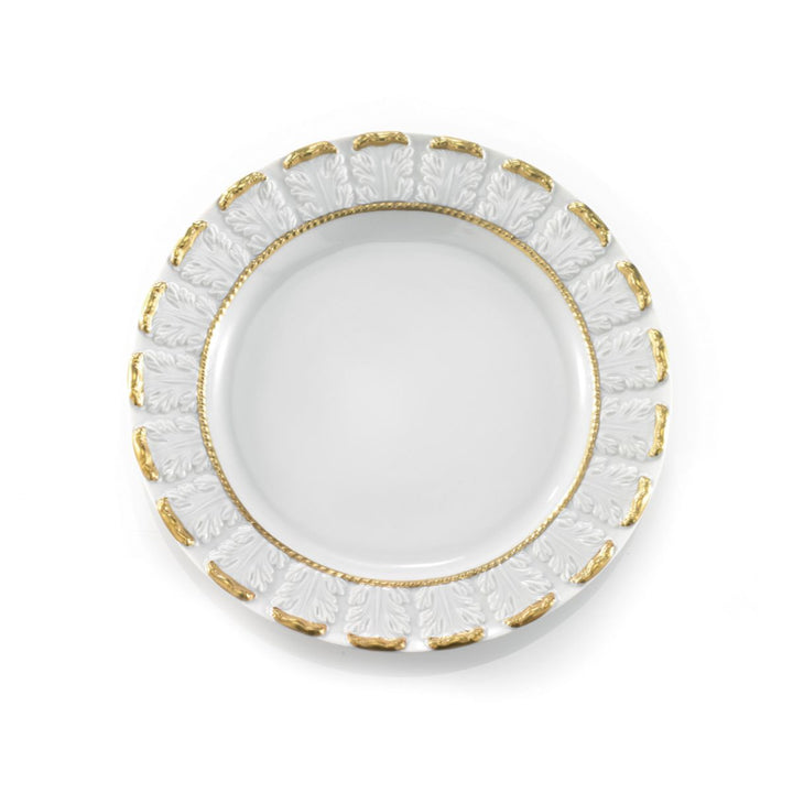 Dining Set - Queen Elizabeth  - White & Gold