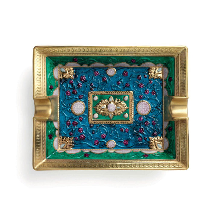 Orient Ashtray - Blue & Green