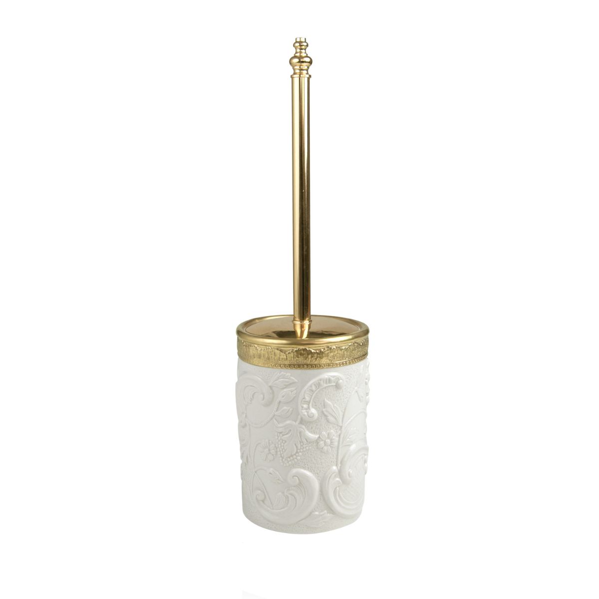 Taormina White & Gold Bathroom Set