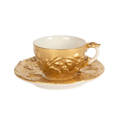 Taormina Gold Coffee Cup & Saucer