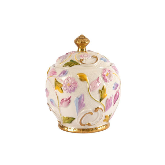 Taormina Multicolor & Gold Sugar Bowl