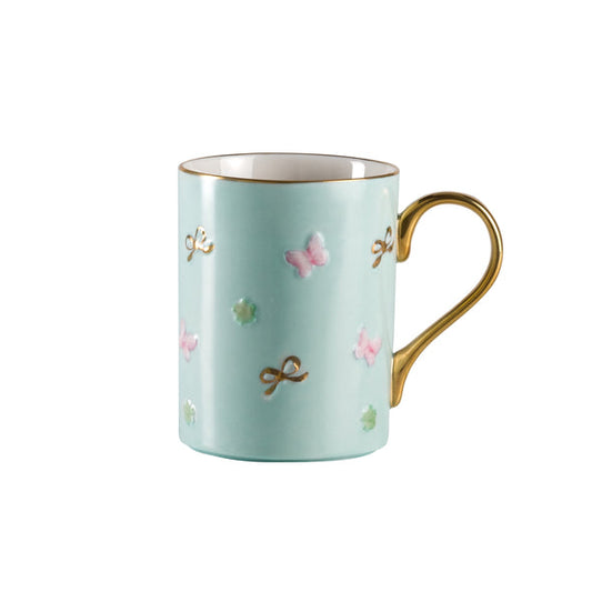 Butterfly Aquamarine Mug