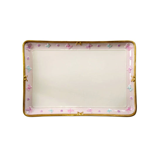 Butterfly Rectangular Tray