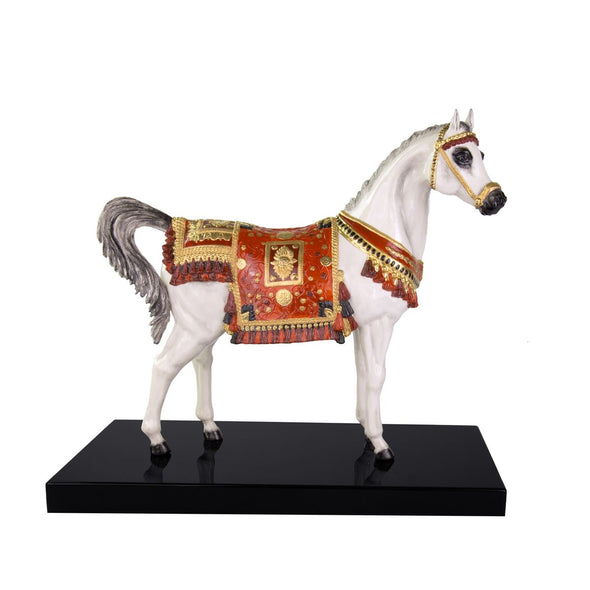 Al Rammah Arabic Horse - Limited Edition 88 Pcs - Coral