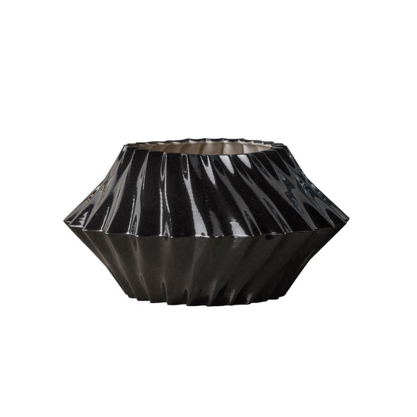 Vertigo Small Vase - Black