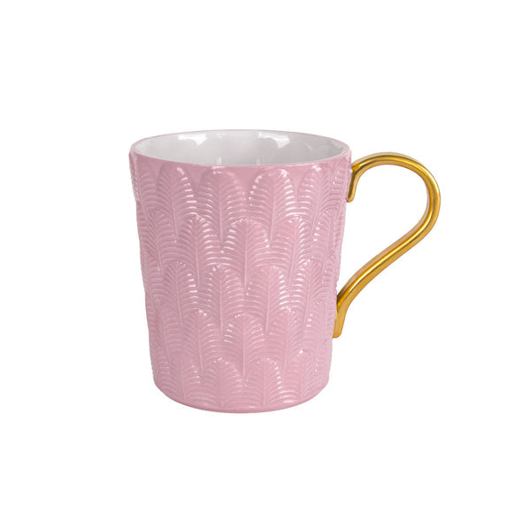 Peacock Mug - Pink