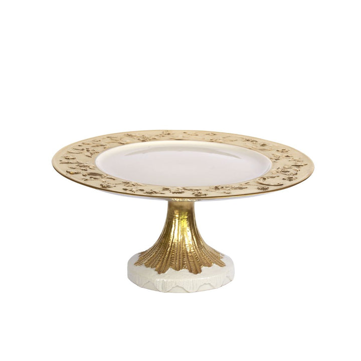 Taormina Gold Small Cake Stand