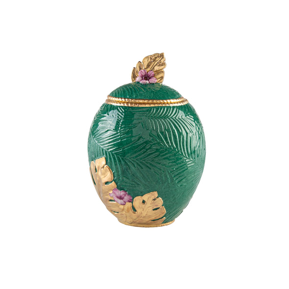 Acapulco Sugar Bowl - Peacock Green