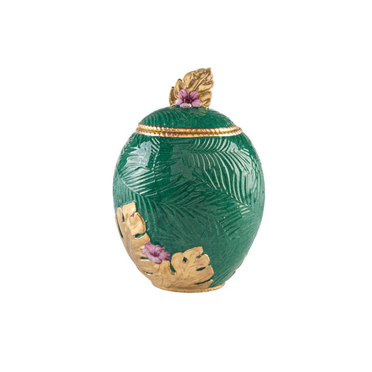 Acapulco Sugar Bowl - Peacock Green