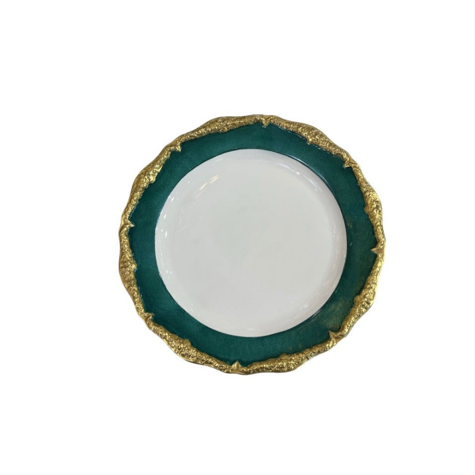 Empire Dessert Plate 21 Cm - Malachite Green