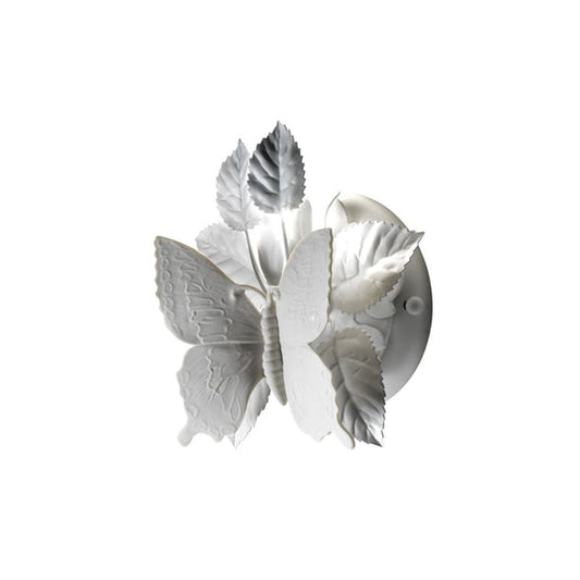 Butterfly Wall Light - White