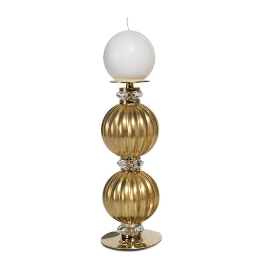 Diva Gigi Medium Candle Holder - Gold