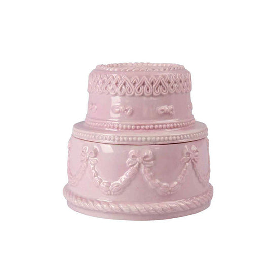 Chantilly Two tier Cake Scented Candle - Pink