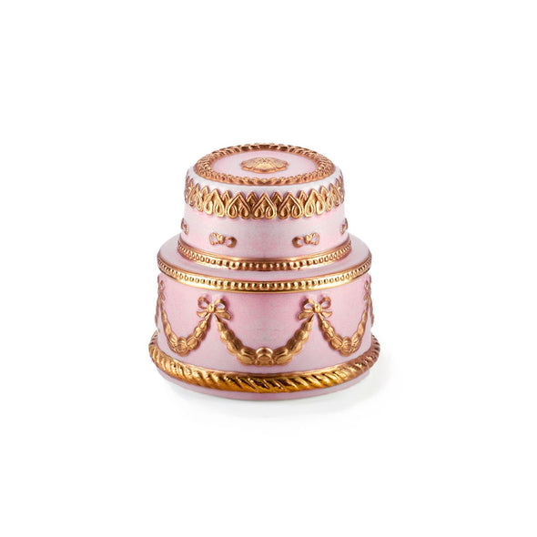 Chantilly Two tier Cake Scented Candle - Pink & Gold