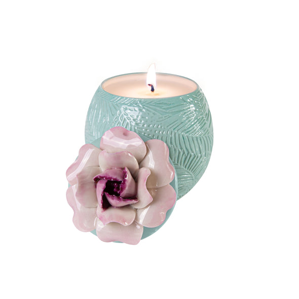 Acapulco Camelia Scented Candle - Aquamarine