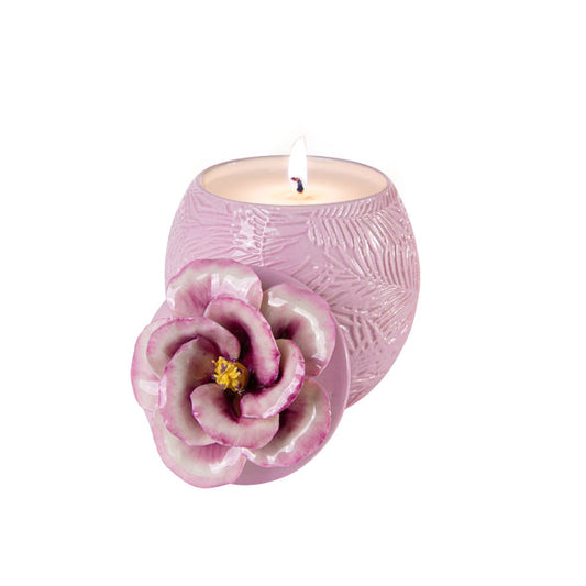 Acapulco Ibiscus Scented Candle - Baby Rose