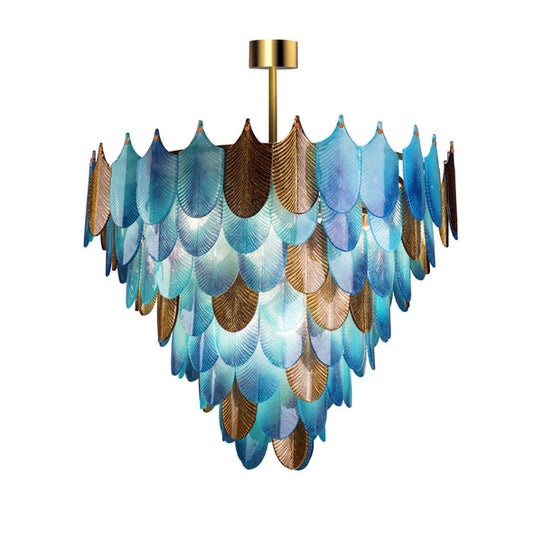 Peacock Large Chandelier - 18 lights - Mikonos