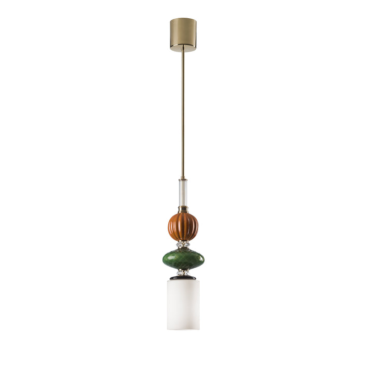 Divas Greta Pendant Light - Green & Mango