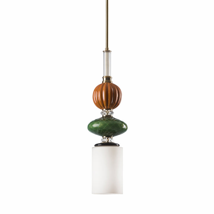 Divas Greta Pendant Light - Green & Mango