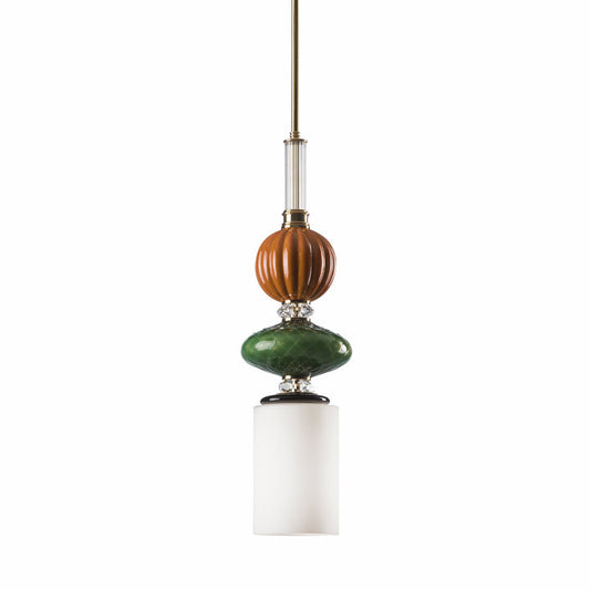 Divas Greta Pendant Light - Green & Mango