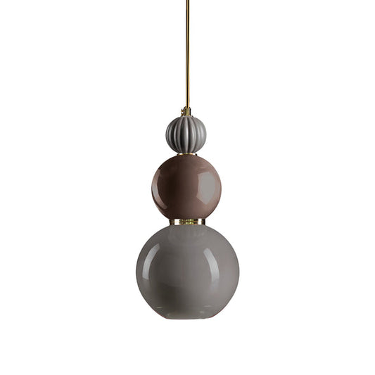 Lady V Pendant Light - Tobacco