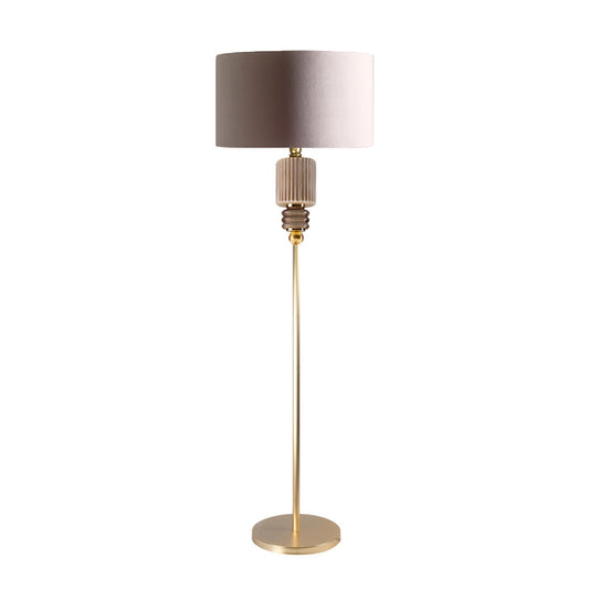 Lolite Silvy Floor Lamp - Orange & Transparent