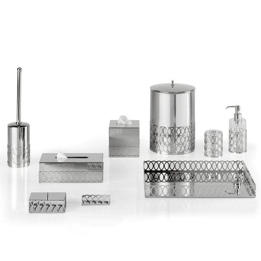 New York Chrome Bathroom Set