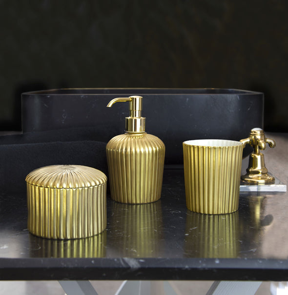 Reve d'une Princesse Gold Bathroom Set