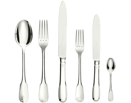 Cutlery Set, 72 Pcs Scudo Silver Cutlery Set