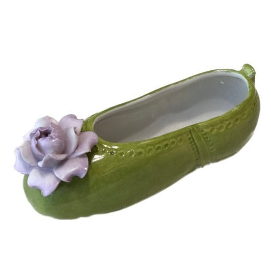 Baby Ballet Shoe - Ermes Green Lilac