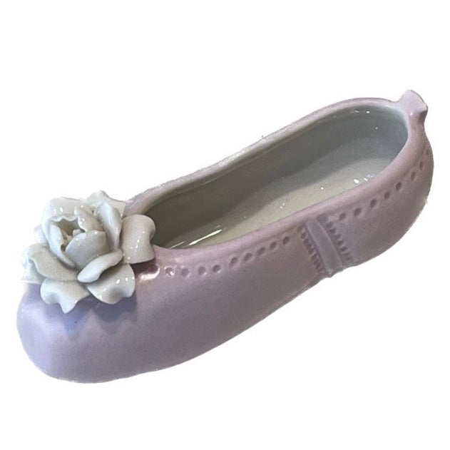 Baby Ballet Shoe - Baby Rose White