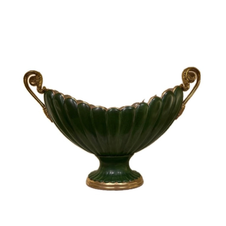 Eurydice Oval Cup - Olive Green