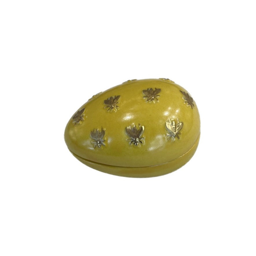 Egg Box With Bees - Imperial Yellow