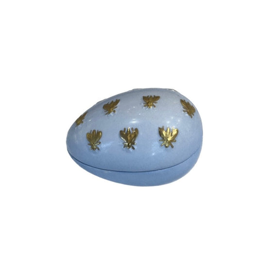 Egg Box With Bees - Baby Blue