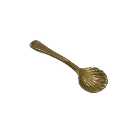 Small Shell Spoon - Full Antique Gold