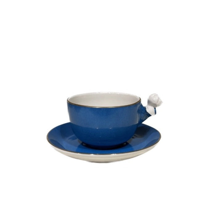 Tea / Cappuccino Cup And Saucer 20 CL - Octane White