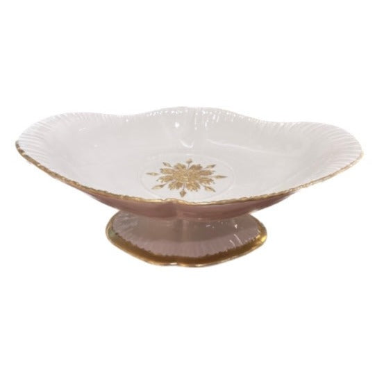 Saint Michel Stand - White Antique Gold