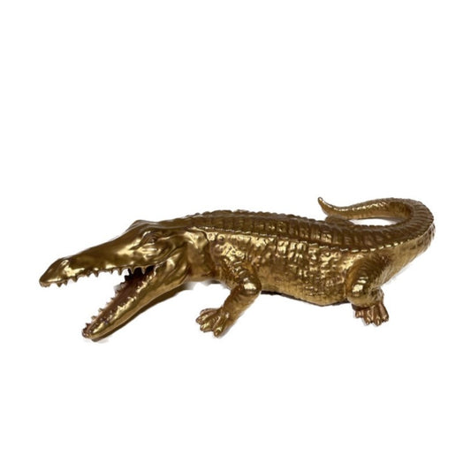 Crocodile - Full Antique Gold