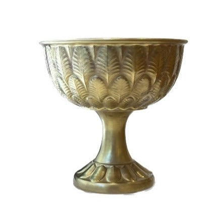 Peacock Small Fruit Stand Full Antique Gold