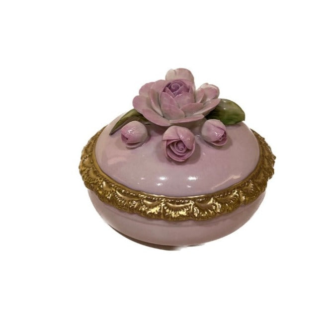 Round Rose Box - Baby Rose